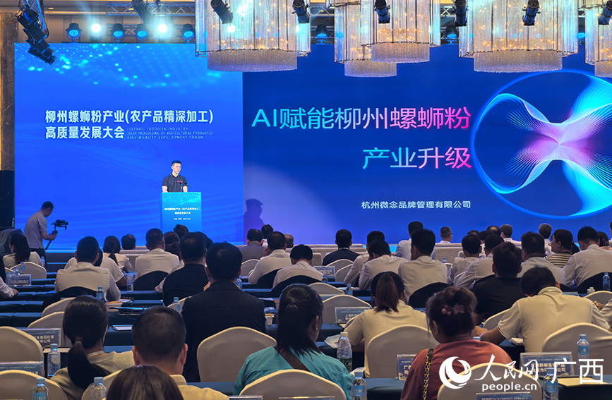 柳州市召开螺蛳粉产业（农产品精深加工）高质量发展大会(图5)