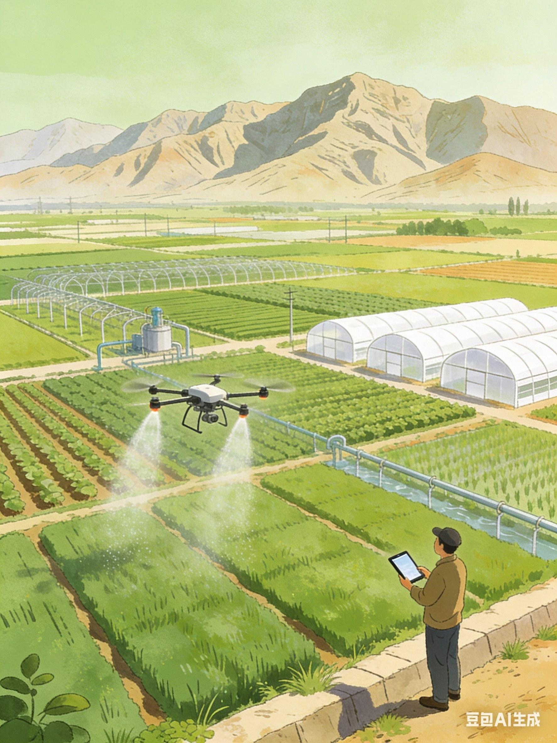 银川现代都市农业——“接二连三”智耘新丰景(图2)